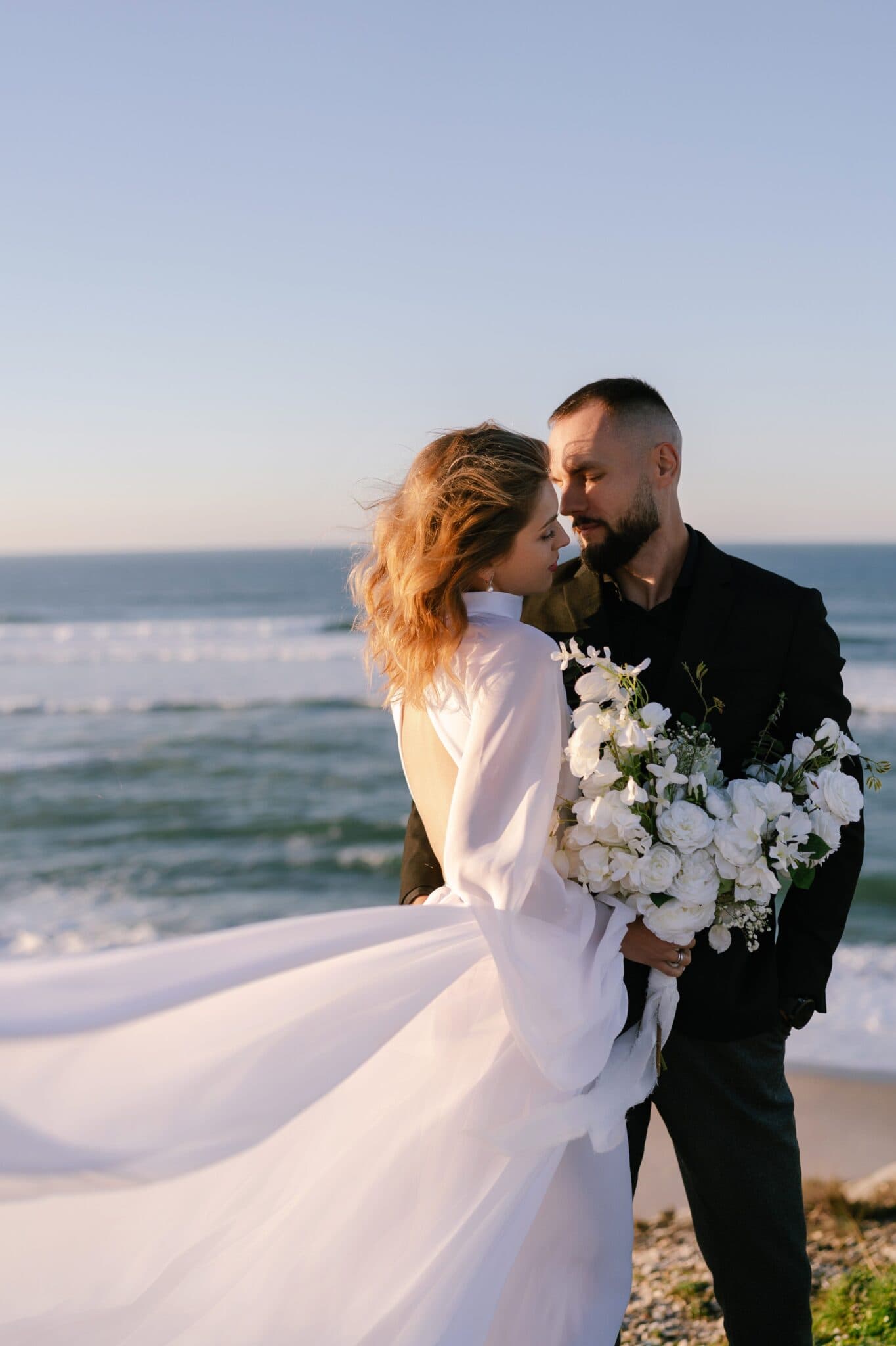 Praia del Rey Beach Elopement in Portugal