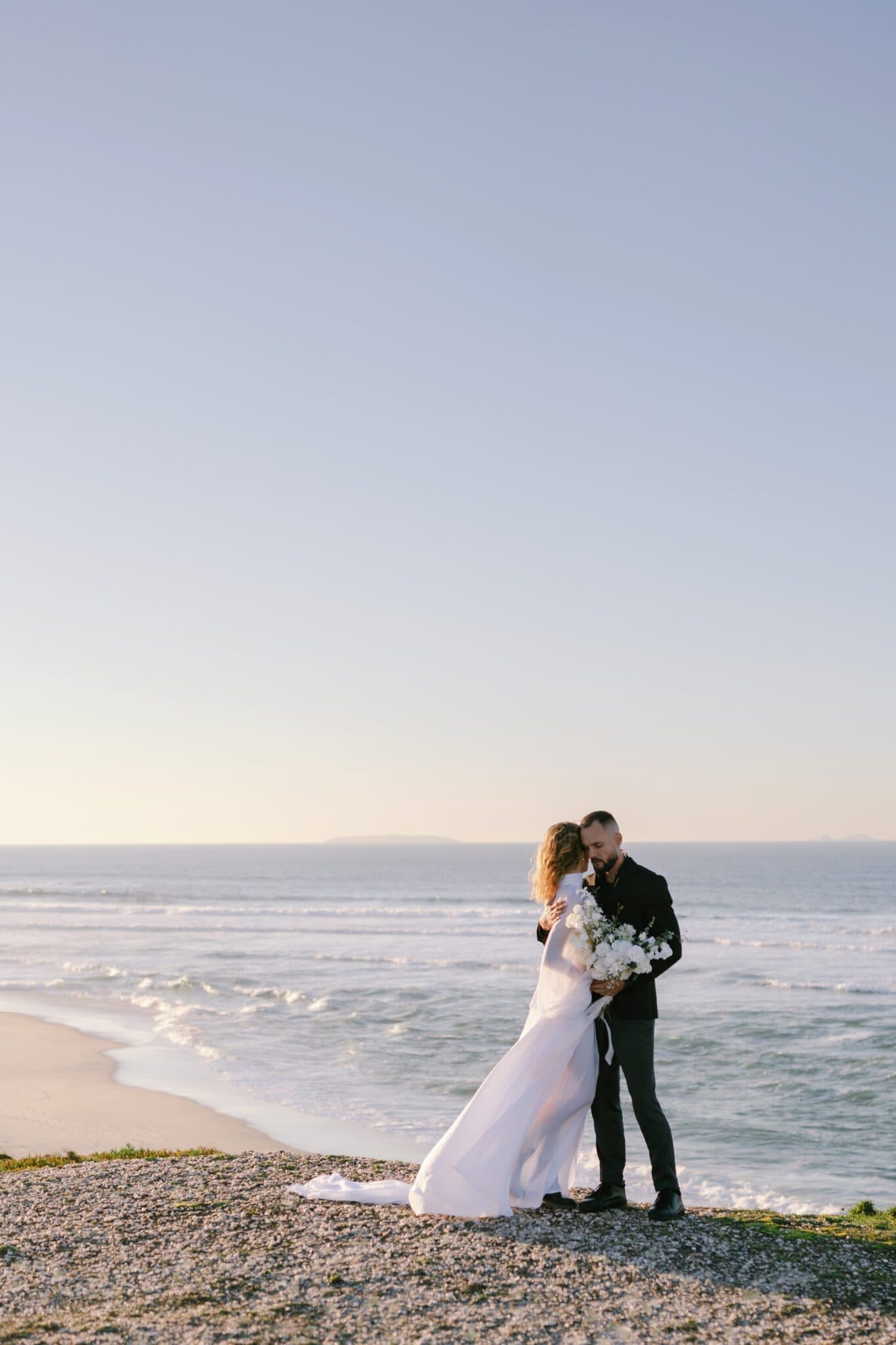 Praia del Rey Beach Elopement in Portugal